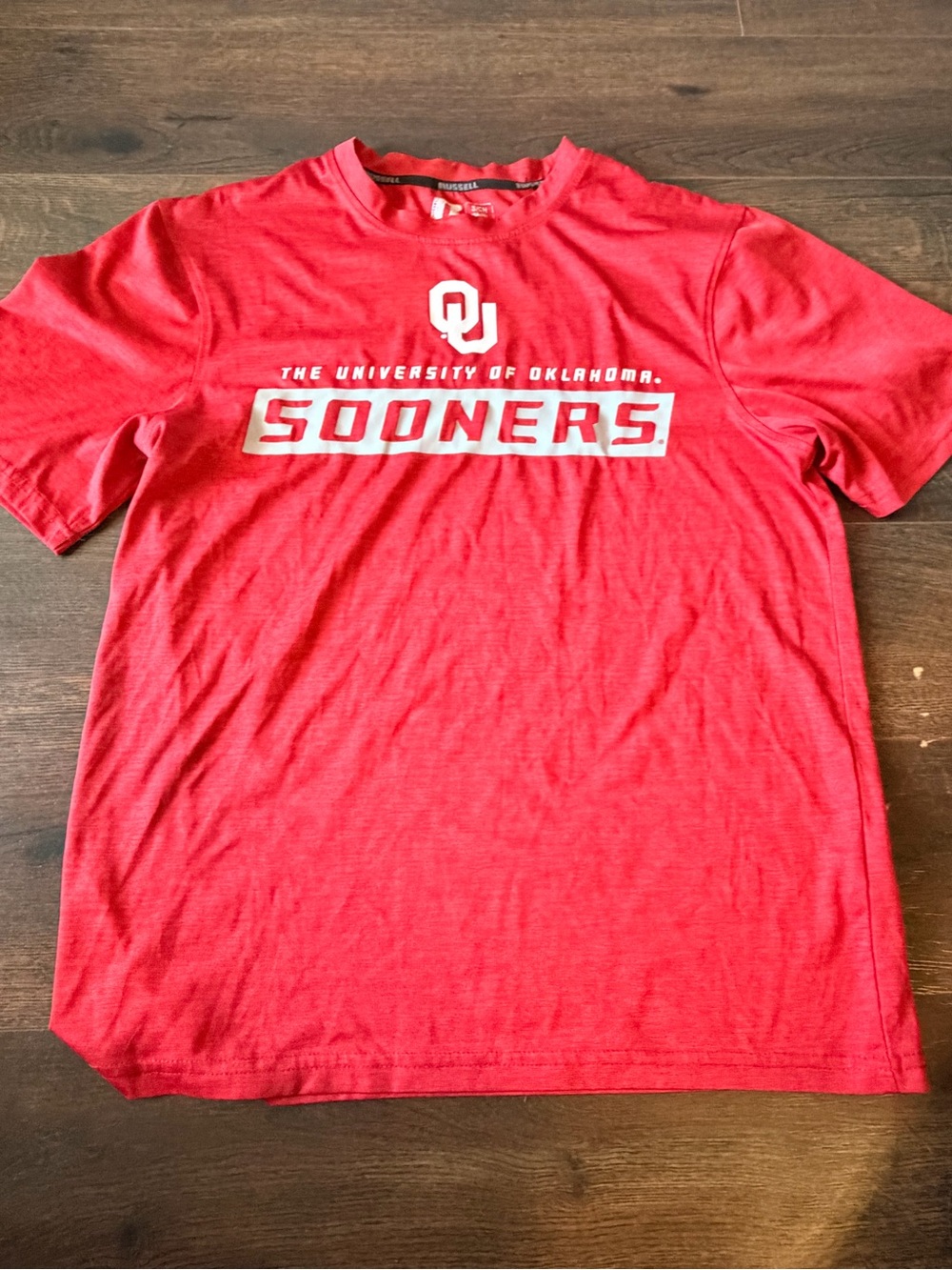 Russell Athletic Red Oklahoma Sooners Graphic Tee